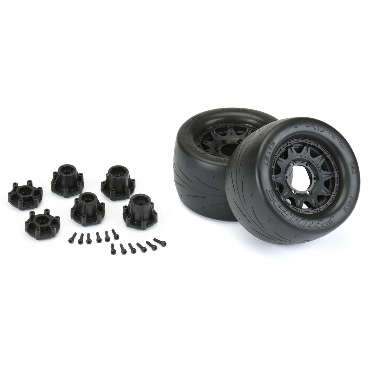 Pro-Line 1011610 Prime 2.8 MTD Raid Black 6x30 F/R