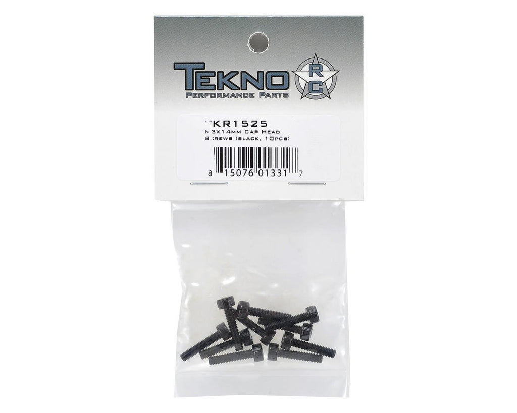 Tekno 1525 M3x14mm Cap Head Screws-10pcs