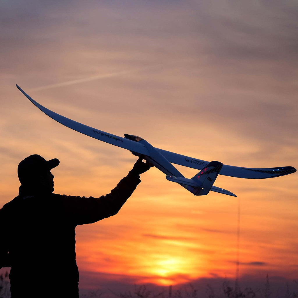 E-Flite EFL36500 Night Radian 2.0m BNF Basic Airplane