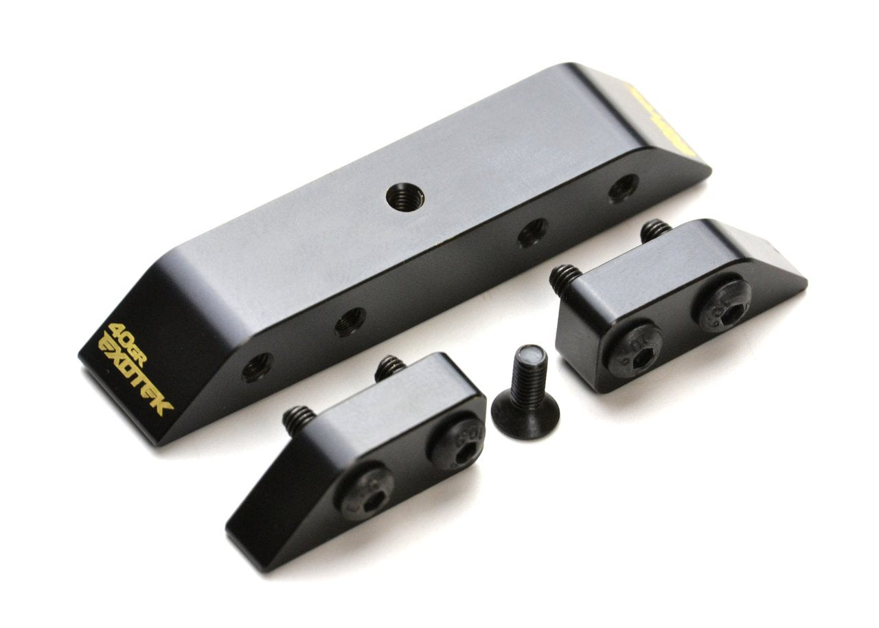 Exotek Racing 1807 EB410 Rear Brass Weight Set, 40gr+8+8