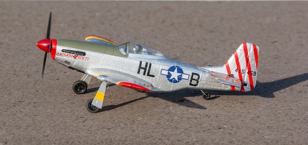 Rage R/C P-51D Mustang 500mm Brushless RTF Warbird with PASS (Pilot Assist Stability Software) System