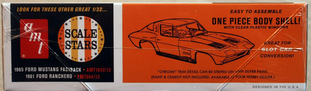 AMT 1112 1/32 1963 Chevy Corvette Model Kit