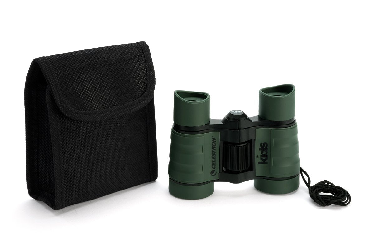 Celestron 72044 Kids 4x30 Binoculars Roof Prism Compact Lightweight NEW