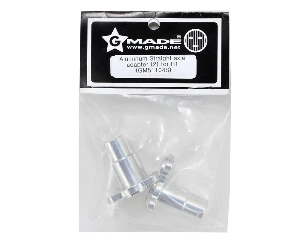 Gmade 51104S Aluminum Straight Axle Adapter (2) For R1
