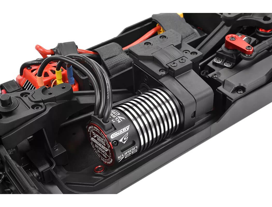Corally 00287-R Syncro-4 1/8 4S Brushless Off Road Buggy, RTR, Red