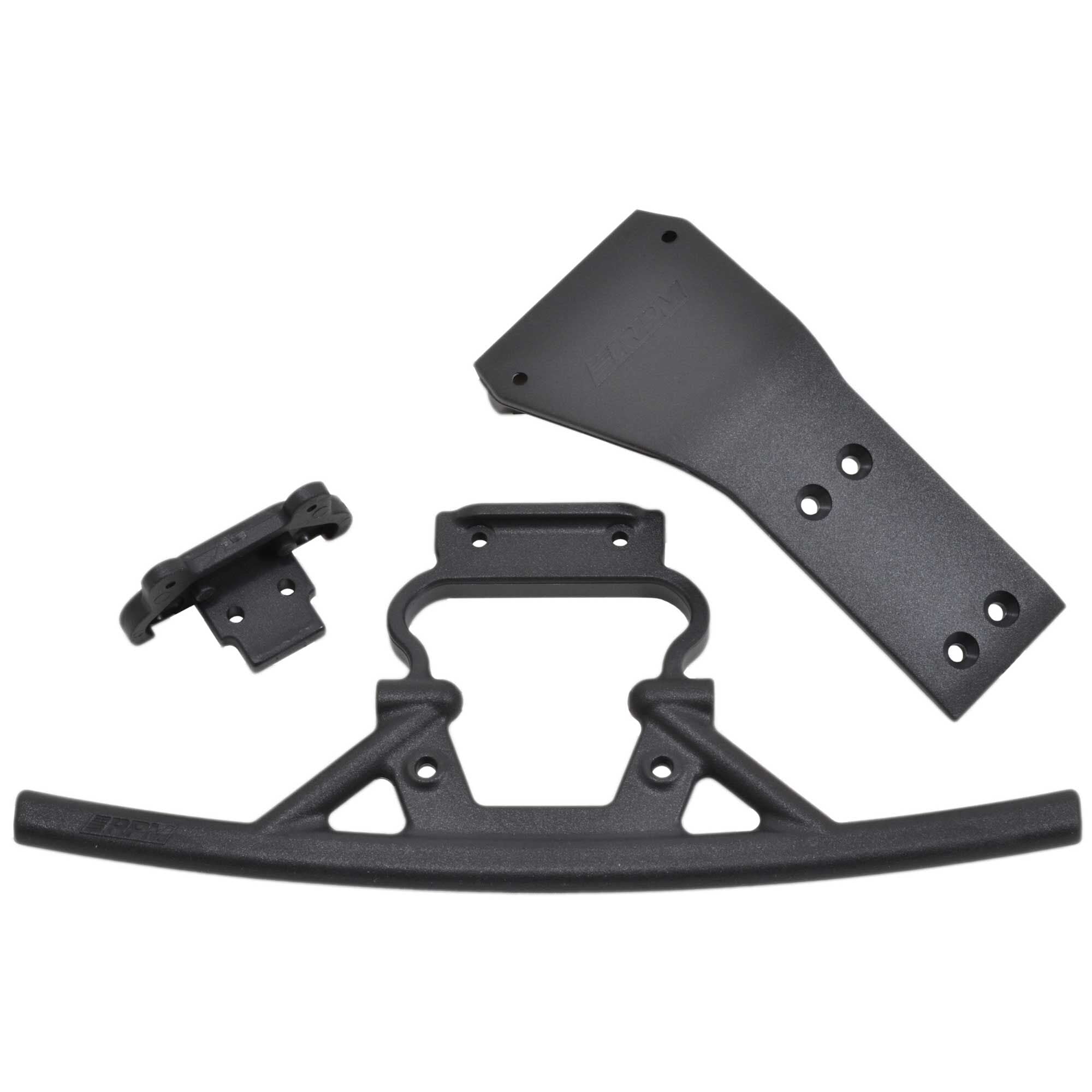 RPM 73742 Front Bumper & Skid Plate: Losi Baja Rey