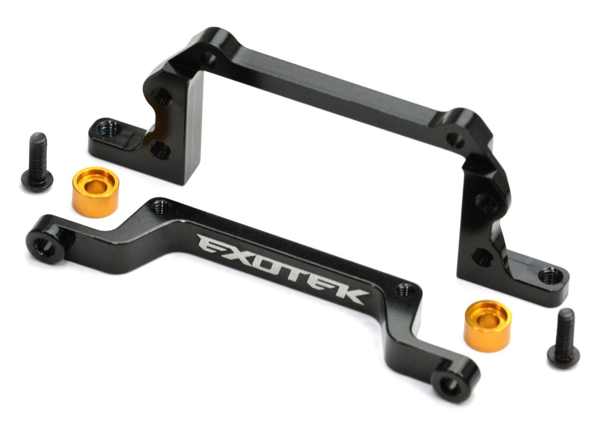 Exotek Racing 1595 DEX410 Pro Servo Mount, 7075, DEX410V2-V5
