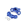 Losi LOS364003 Aluminum Triple Clamp Set, Blue: PM-MX