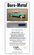 Bare Metal Products 1 6x11" Thin Sheet Chrome Foil