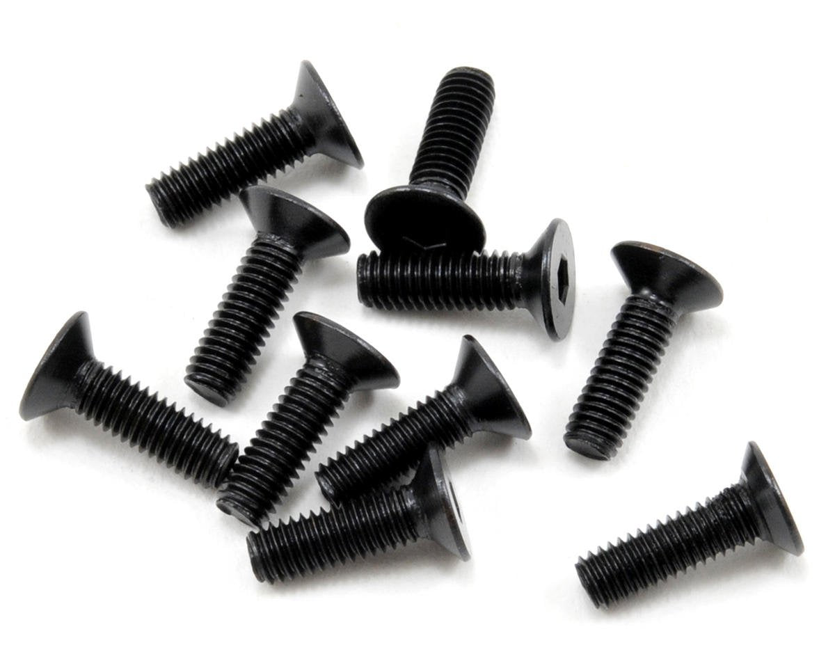 Tekno 1323 M3x10mm Flat Head Screws-10pcs
