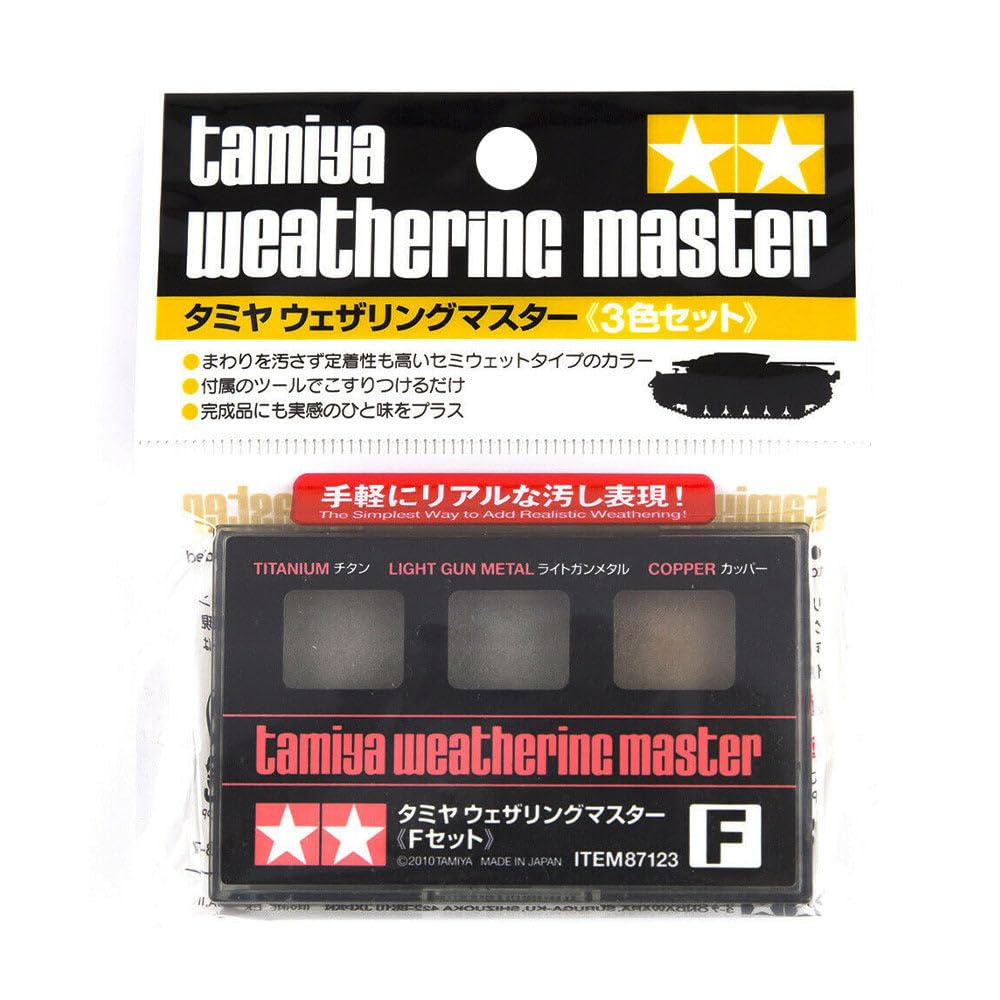 Tamiya 87123 Weathering Master F titan Set
