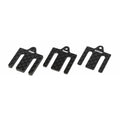 Associated 92438 RC10B7 FT Front Bulkhead Shims, carbon fiber