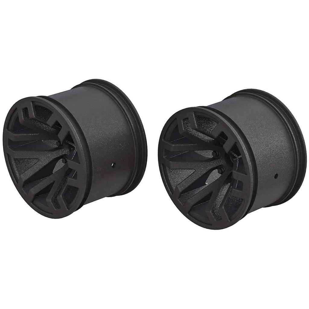 Arrma 510097 MT 2.8 Wheel 14mm Hex Black (2)