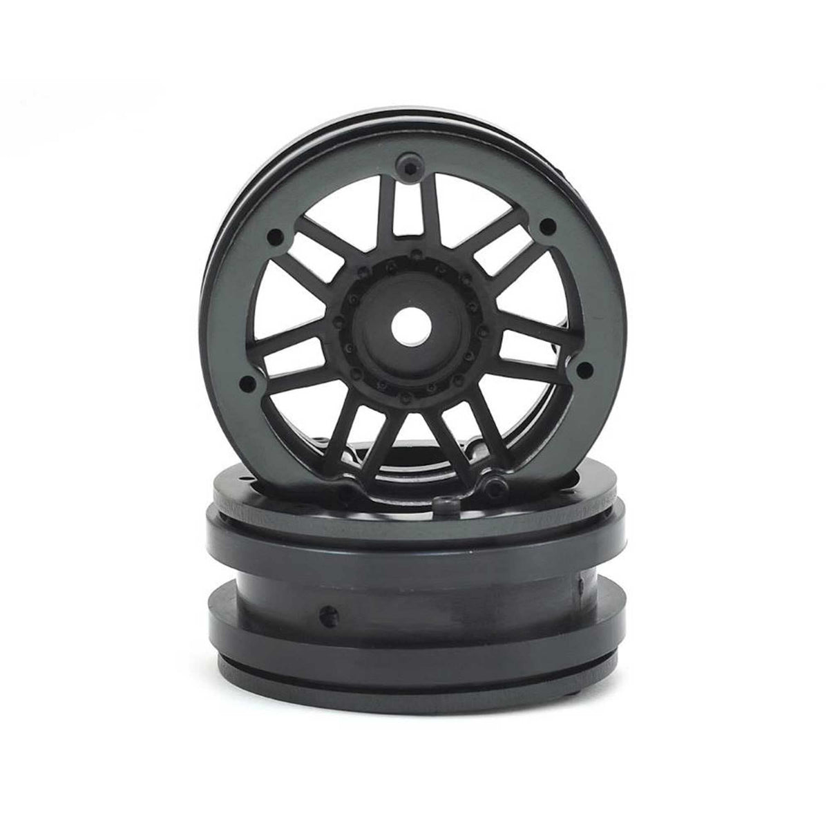 Pit Bull Xtreme W19931BB 1.9 Beadlock Raceline #931 Injector , Blk/Blk (2)
