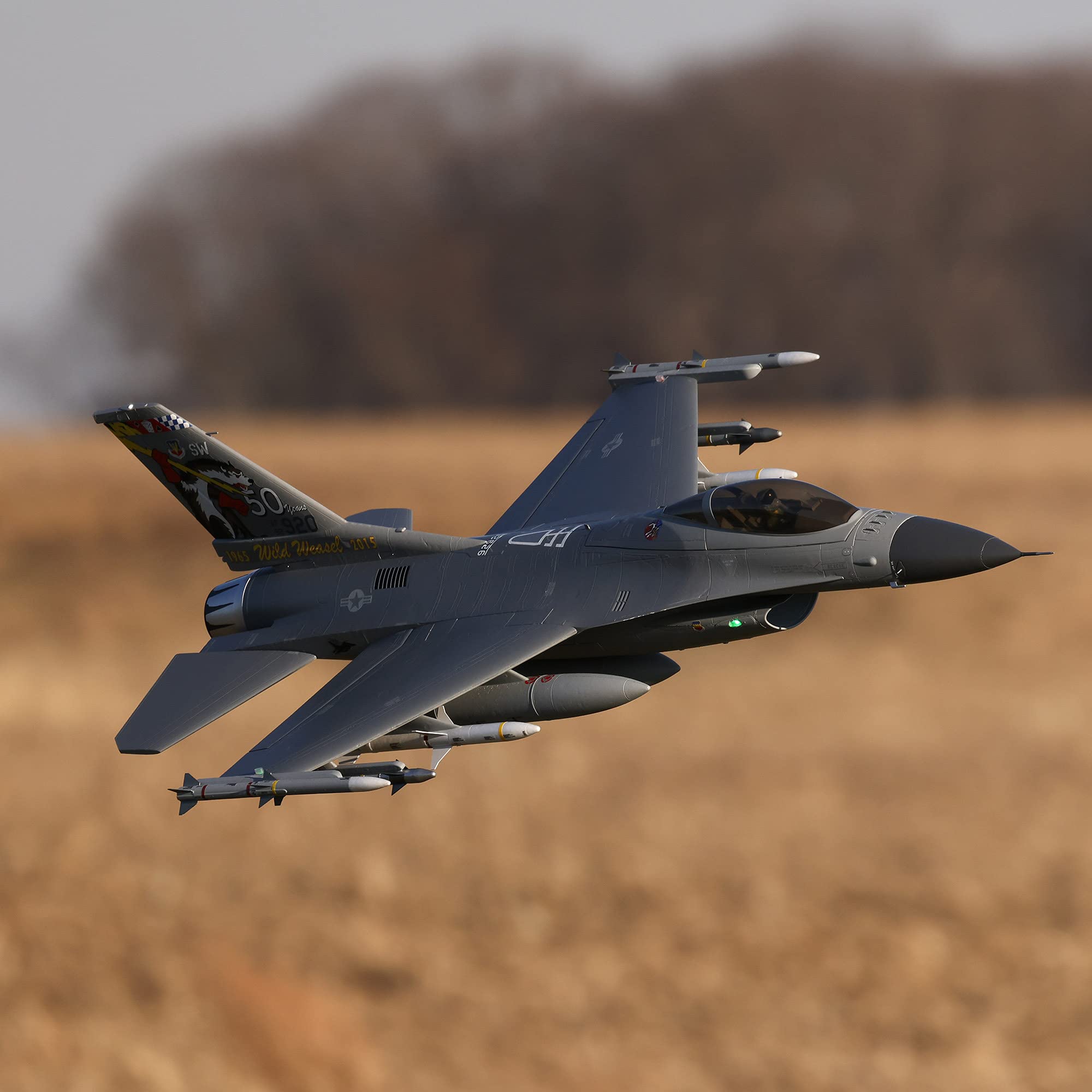 E-Flite EFL87850 F-16 Falcon 80mm EDF BNF Basic Airplane w/SMART and SAFE Select