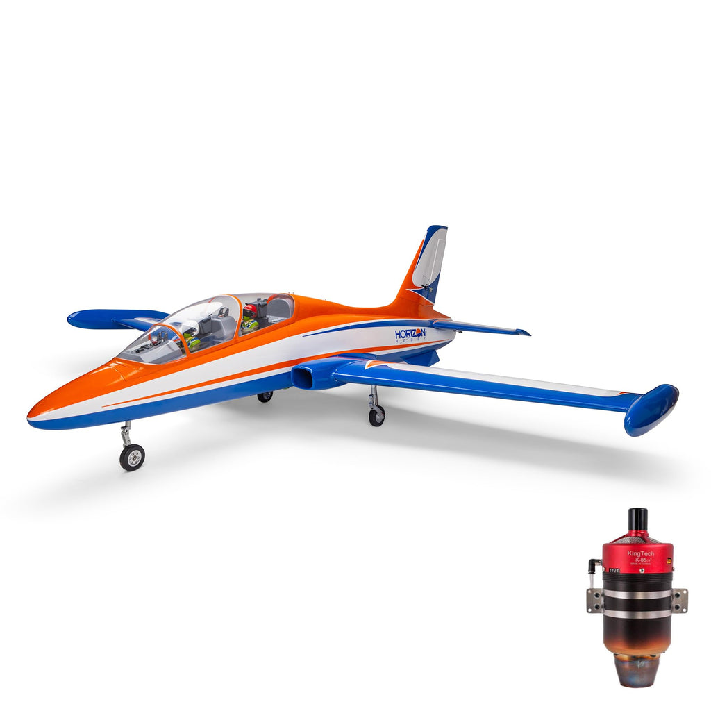 Hangar 9 3390CKT85 Aermacchi MB-339 ARF with Kingtech K-85G4+ Combo