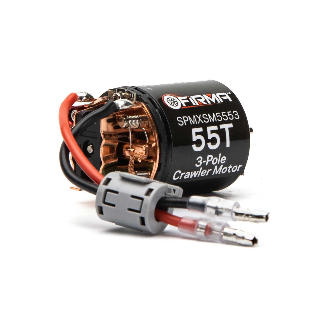 Specktrum SPMXSM5553 Firma 55T Rebuildable 3 Pole Brushed Crawler Motor