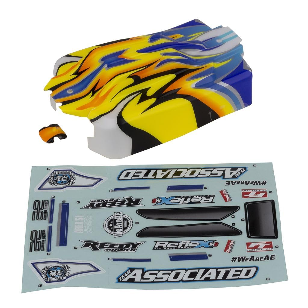 Team Associated 21597 Reflex 14B Ongaro Body Set, Painted