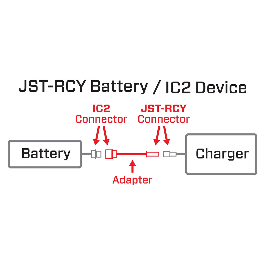 Spektrum SPMXCA323 Adapter: IC2 Device / JST - RCY Battery