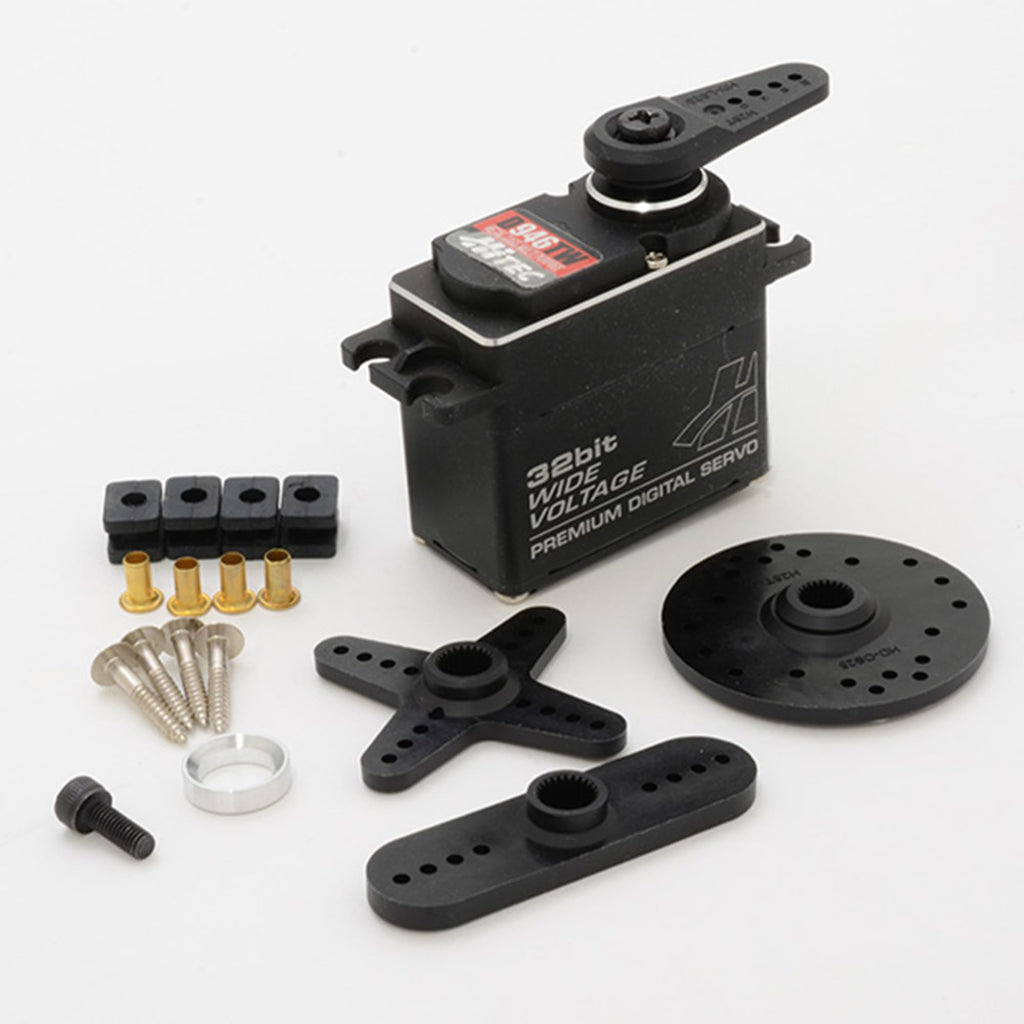 Hitec RCD 36946 D-946TW 32-Bit, Multi-Purpose, Titanium Gear Servo