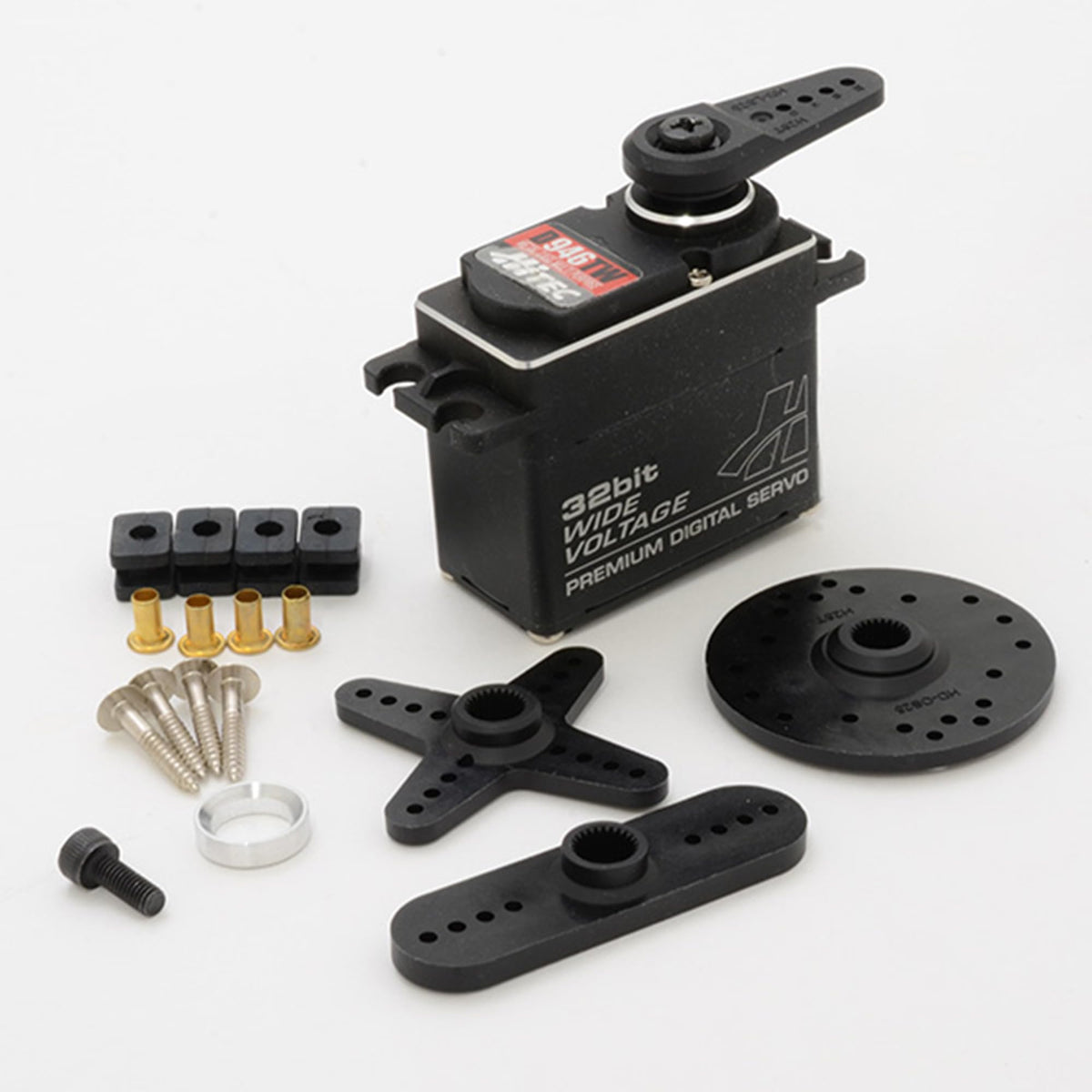 Hitec RCD 36946 D-946TW 32-Bit, Multi-Purpose, Titanium Gear Servo