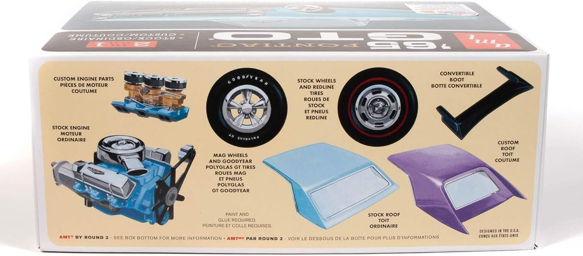 AMT 1191M 1/25 1965 Pontiac GTO Model Kit