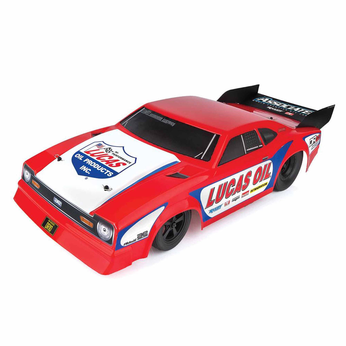 Team Associated 70036C DR10 Pro Reakt RTR, Lucas Oil LiPo Combo