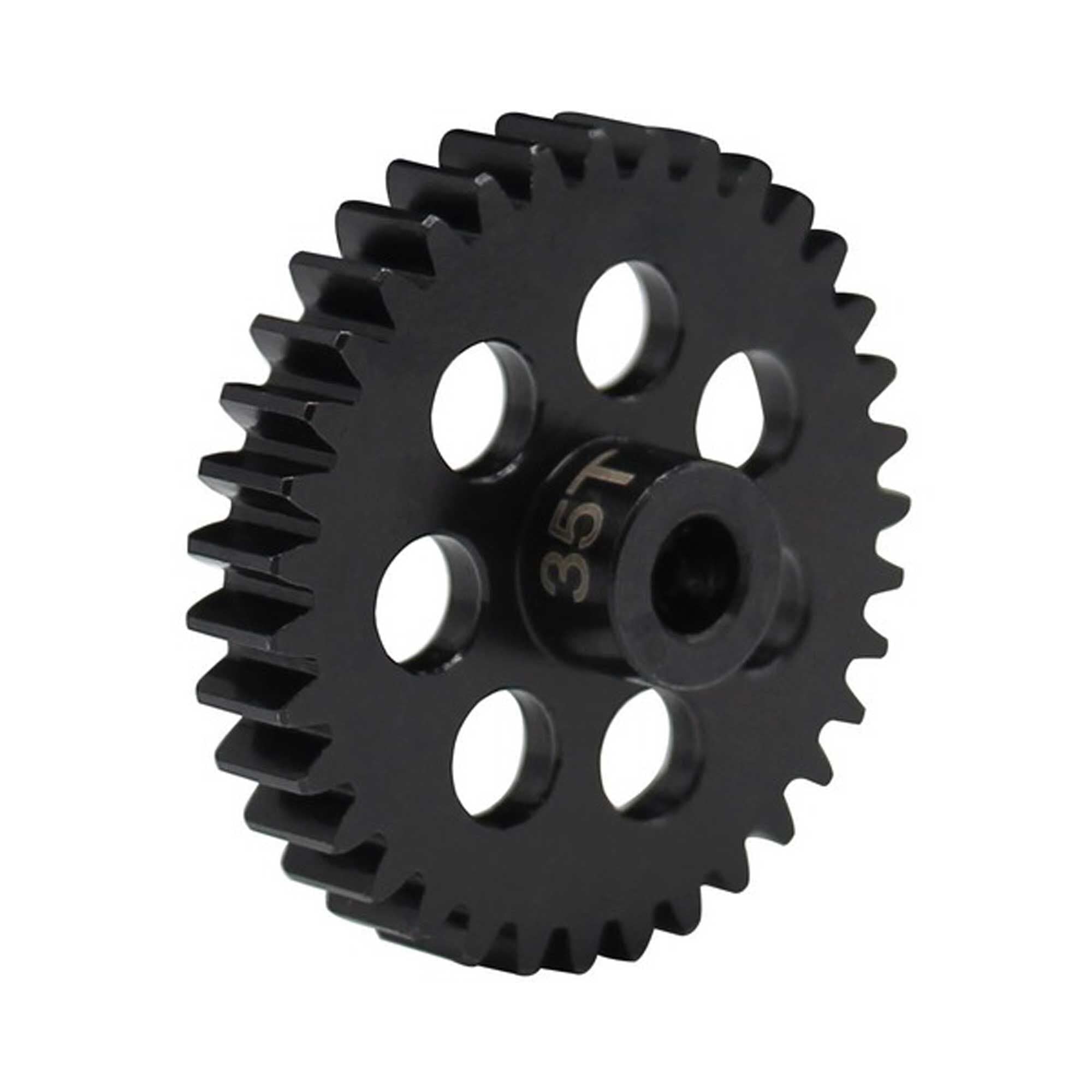 Hot Racing NSG35M1 35T Steel Mod 1 Pinion Gear 5mm