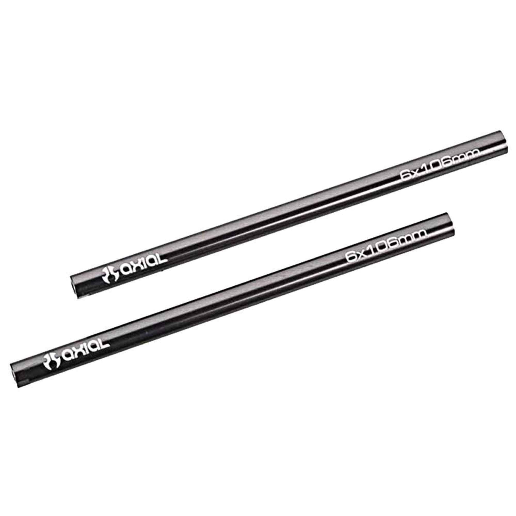 Axial AX30516 Threaded Aluminum Pipe 6x106mm Grey (2)