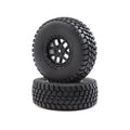 Losi LOS43025 Alpine Wheel and Tire Mounted (2): BR
