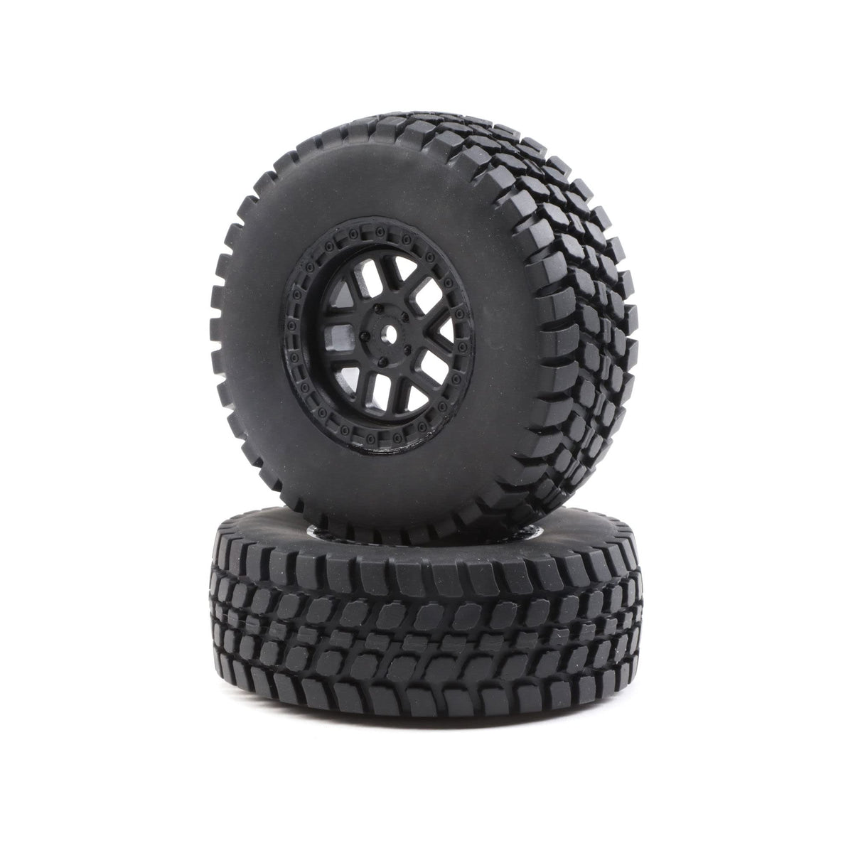 Losi LOS43025 Alpine Wheel and Tire Mounted (2): BR
