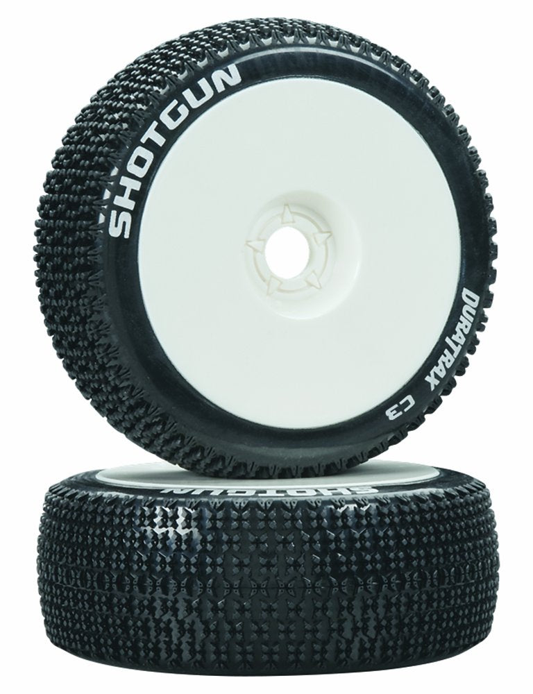 DuraTrax X-Cons 1:8 Scale RC Buggy Tires with Foam Inserts,Mounted