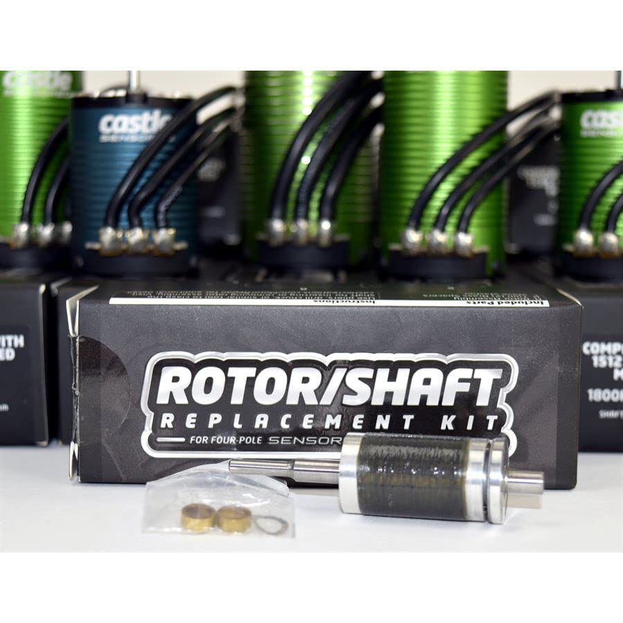 Castle Creations 011-0130-00 Rotor/Shaft Replacement Kit 1515-2200Kv