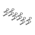 J Concepts JCO2139 JConcepts Body Clips, Black, Med (12)