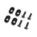 Losi LOS232139 Engine Mount Insert & Screws 21T, Black(4): DBXL 2.0