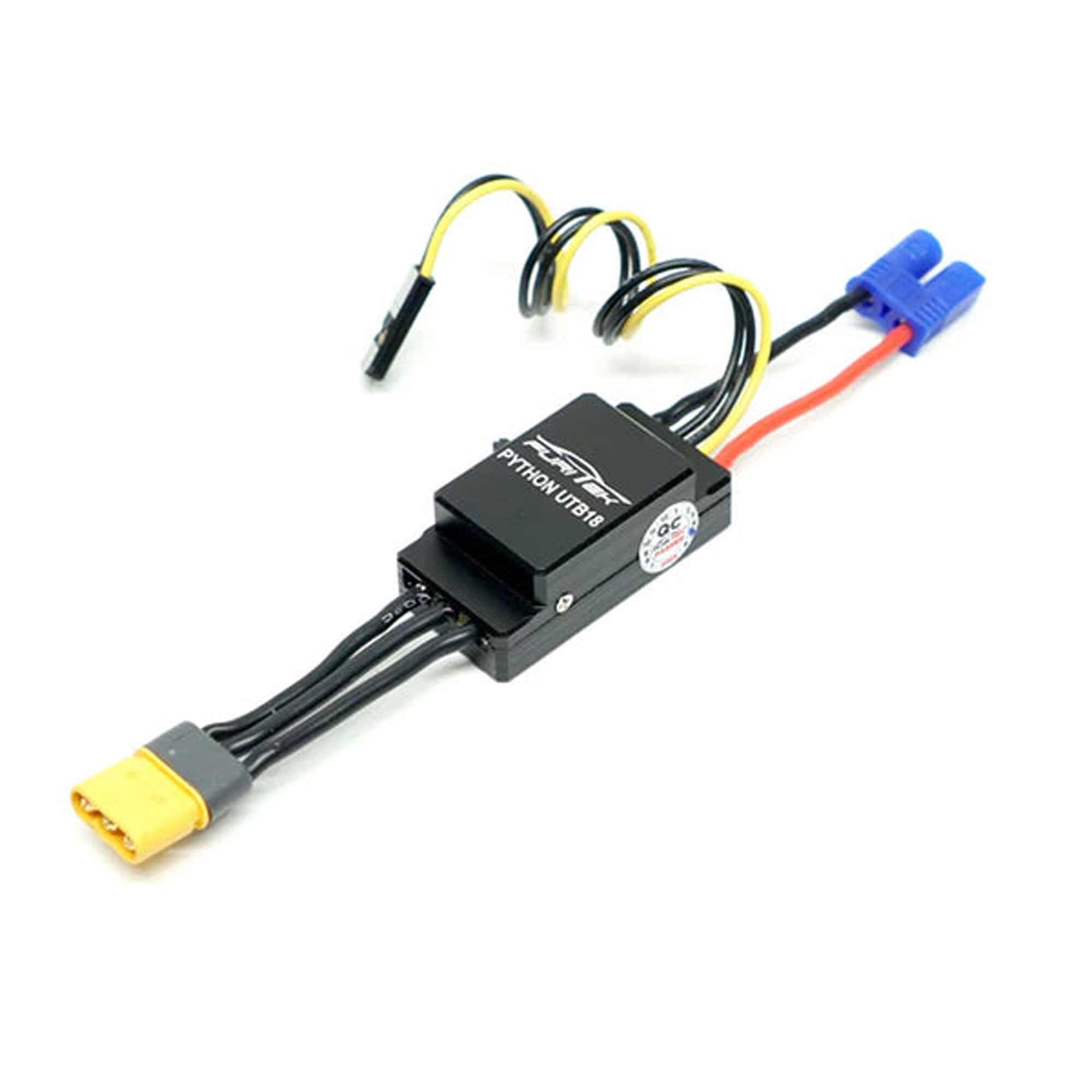 Furitek 2302 PYTHON UTB18 40A/70A Brushed/Brushless ESC for 1/18 RC Crawlers