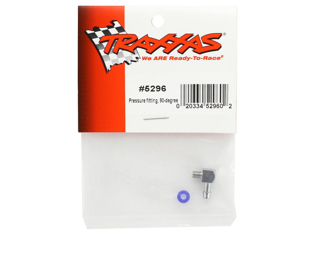 Traxxas 5296 Fitting, Inlet for Pipe Pressure: Nitro Rustler & T-Maxx 2.5