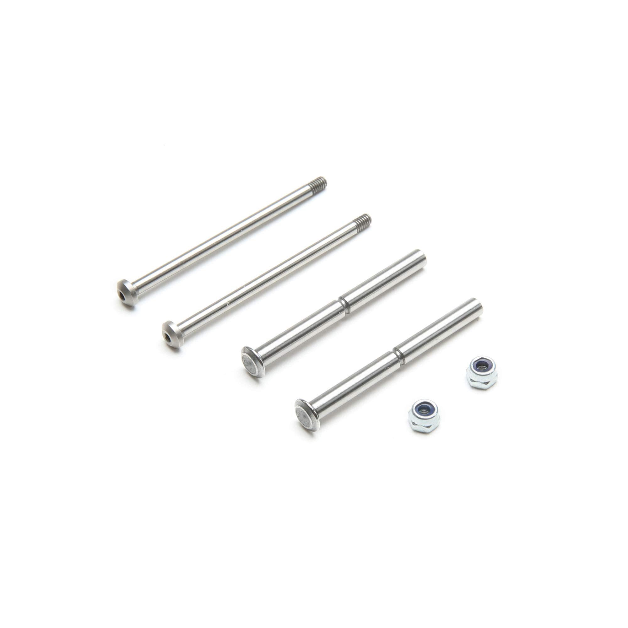 Team Losi Racing TLR234098 Front Hinge Pin and King Pin Set, Polished: All 22