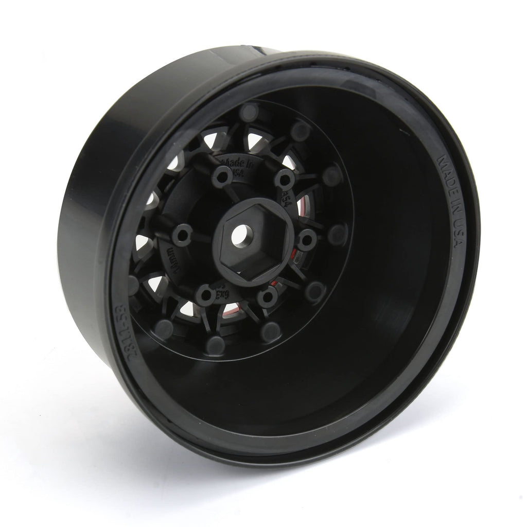 Pro-Line 281104 Raid 2.2/3.0 BdLc Rd/Blk SC Whl