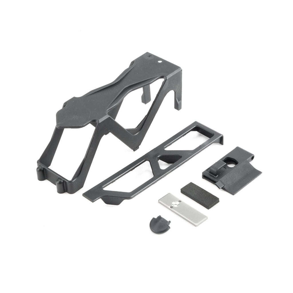 Losi LOS231006 Battery Tray, Door, Lock, 2S Spacer: Baja Rey