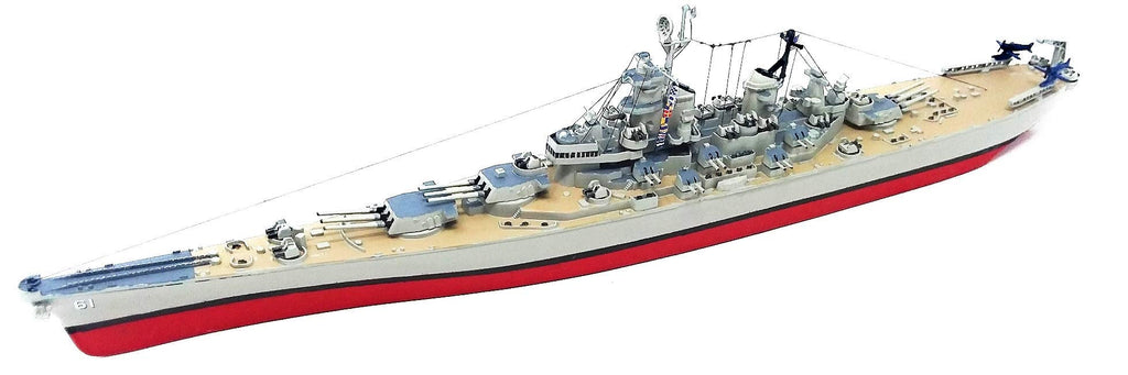 Atlantis H369 USS Iowa BB-61  Big Battleship Plastic Model 1/535