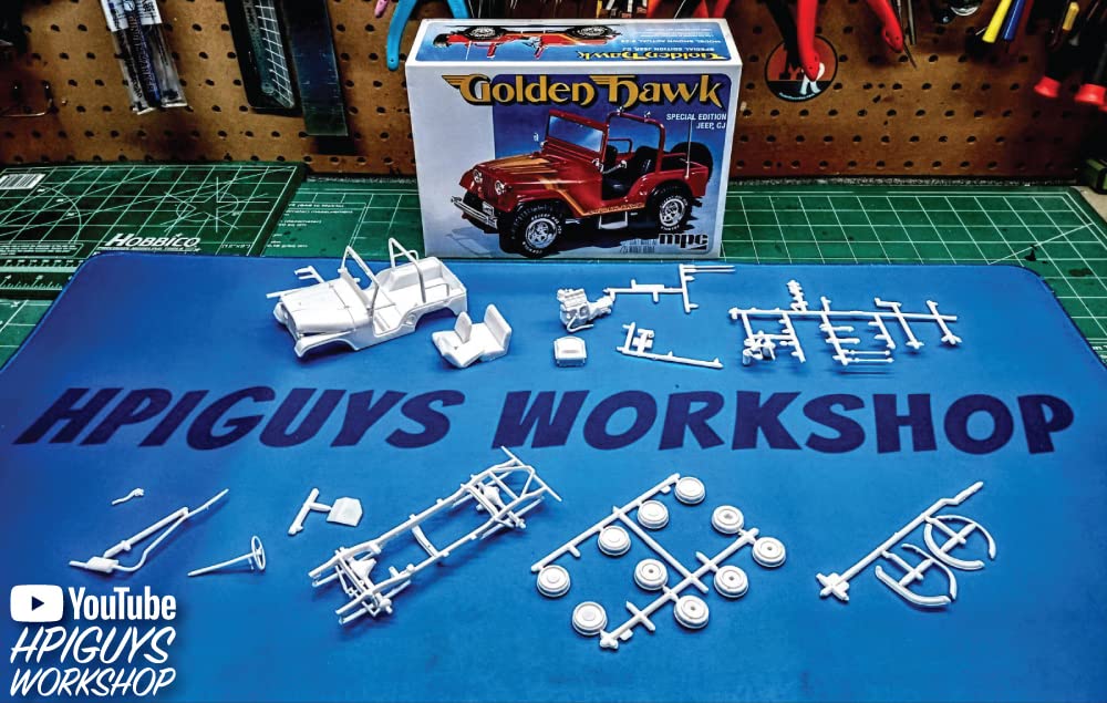 MPC 986 1981 Jeep CJ5 Golden Hawk Model Kit