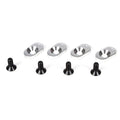 Losi LOSB5801 Engine Mount Inserts & Screws, 19T (4): 1/5 5IVE-T 5T