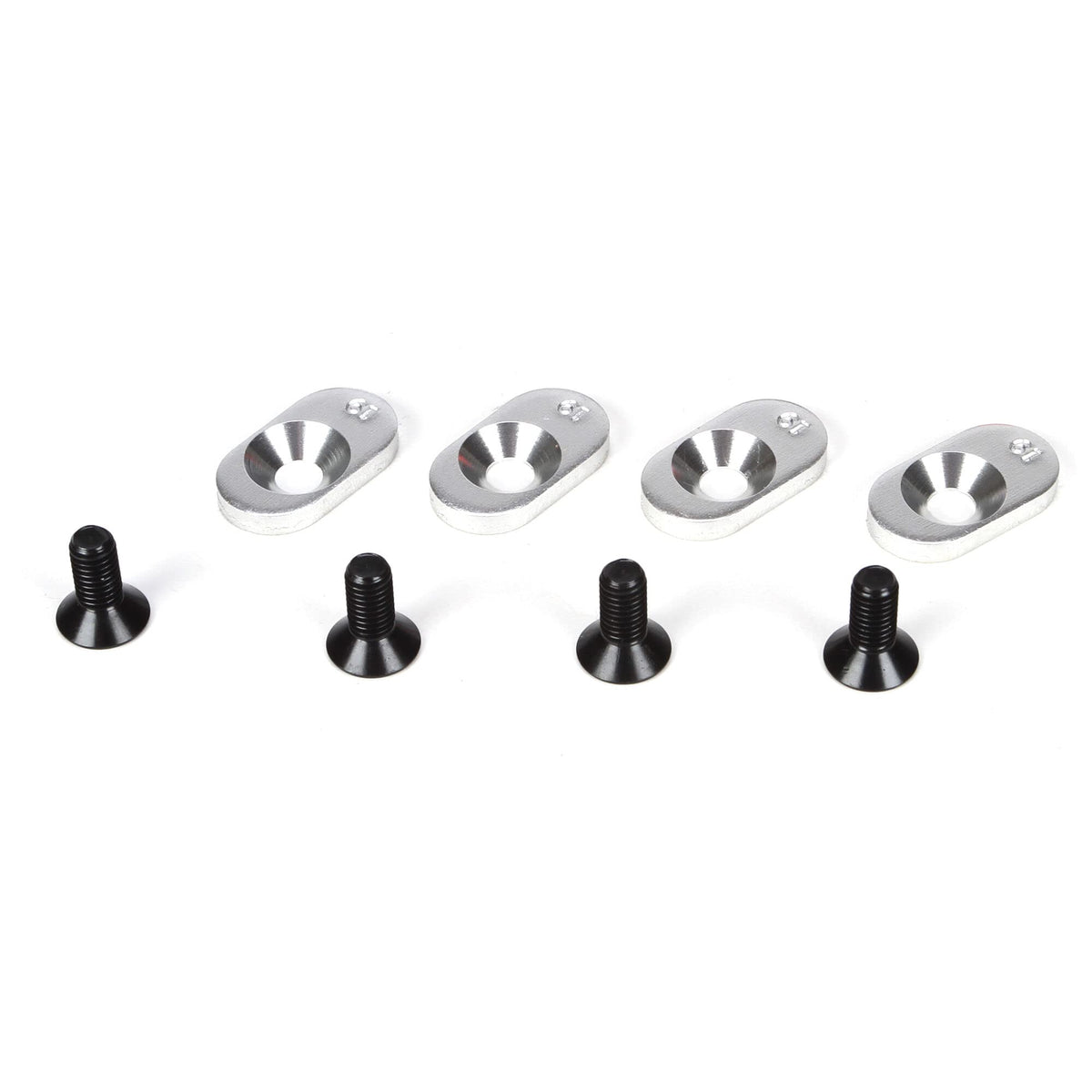 Losi LOSB5801 Engine Mount Inserts & Screws, 19T (4): 1/5 5IVE-T 5T