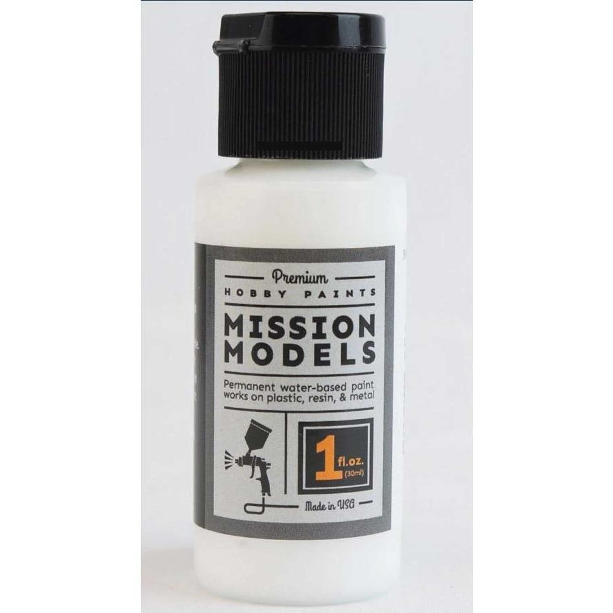 Mission Models MMGW-B002 Gloss White Base for Chrome