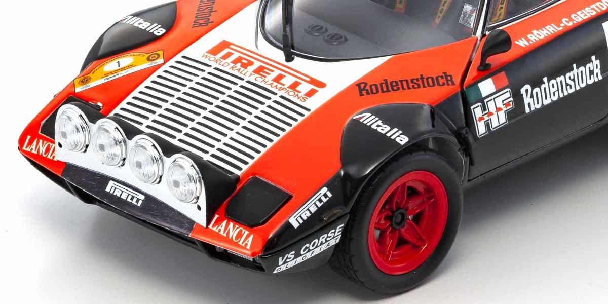 Kyosho KS08130D 1/18 Scale Lancia Stratos HF 1978 Hunsruck #1