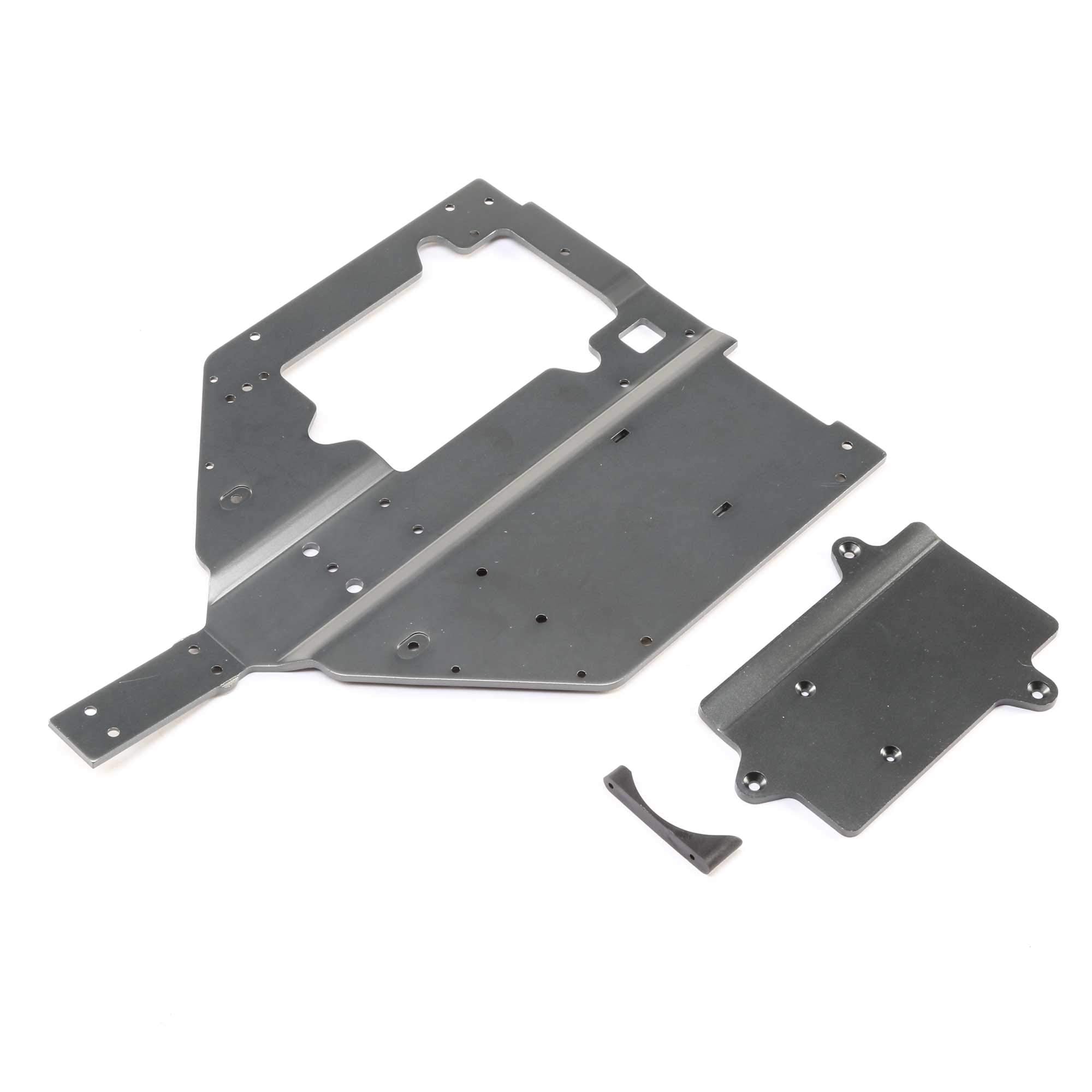 Losi LOS251061 Chassis & Motor Cover Plate: 1/6 Super Baja Rey