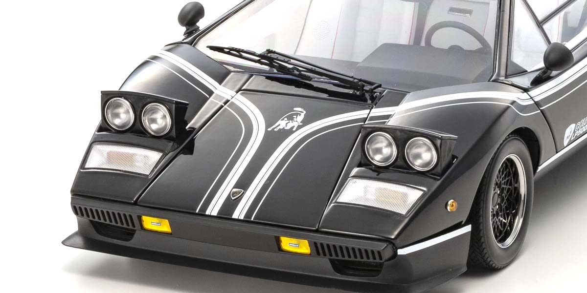 Kyosho KS08617BK 1/12 Scale Lamborghini Countach LP500R, Black