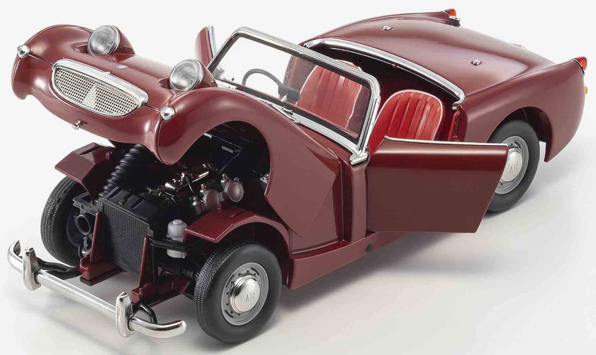 Kyosho KS08953R 1/18 Scale Austin Healey Sprite, Cherry Red