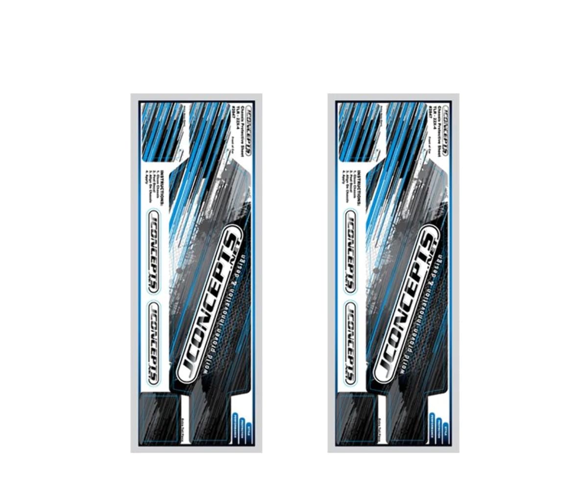 J-Concepts 2847 Precut chass prtctve sht: TLR 2
